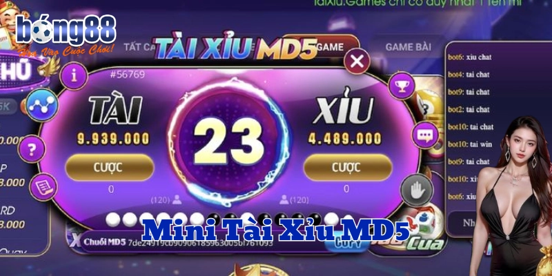 Giải thưởng tiền tỷ tại Mini Tài Xỉu MD5